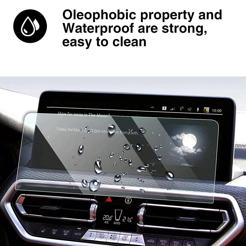 For -BMW G05 X3 G02 X4  12.3-Inch Car GPS Navigation Touchscreen Protector Center Display Tempered Glass Film