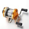 Metal Construction Ice Fishing Reels Right Left Hand Mini Size Fishing Spinning Reel Portable Use High Speed
