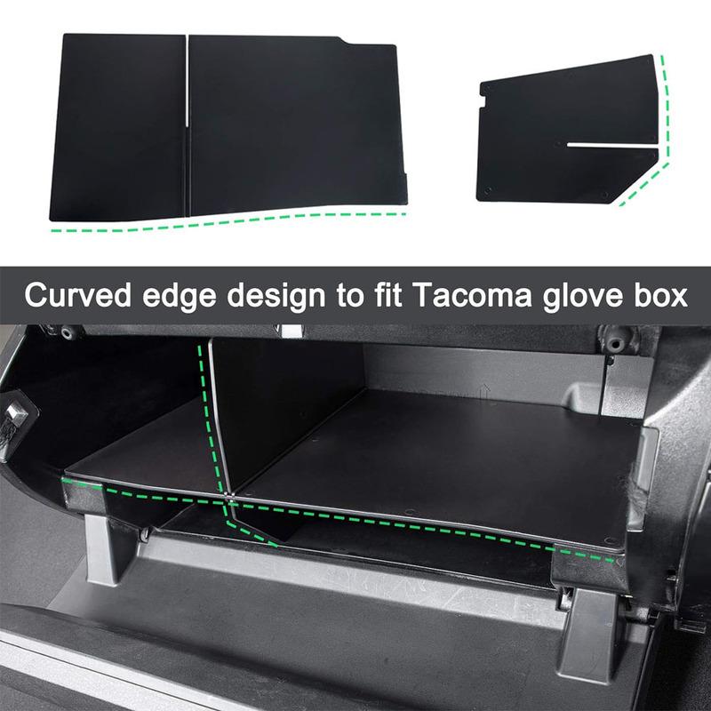 Glove Box Organizer for Toyota Tacoma Accessories 2016-2018     , ert Compartment Center Console Tray