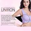 Women Cross Front Side Buckle Push Up Lace Wireless Brassiere Bra Underwear for Yoga