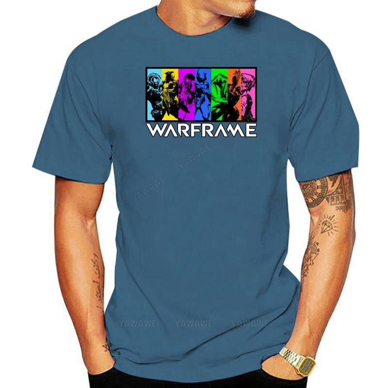 

Men summer Oneck tshirts Printed Men T Shirt Cotton ONeck tshirts Warframe ShortSleeve Women TShirt casual brand tee shirt 4XL