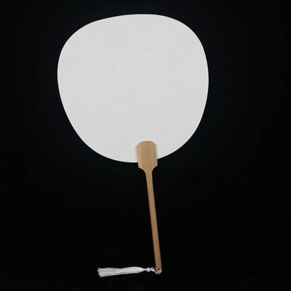 Fashion Ornament Paint Fan Makers Art Decor Making Fan Handmade Fan Hand-painted DIY Material Package