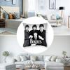 The B-beatleS-Band Pillow Case  Plush Fabric Soft  Pillowcase Double Sided Print Cushion Cover Household Gifts