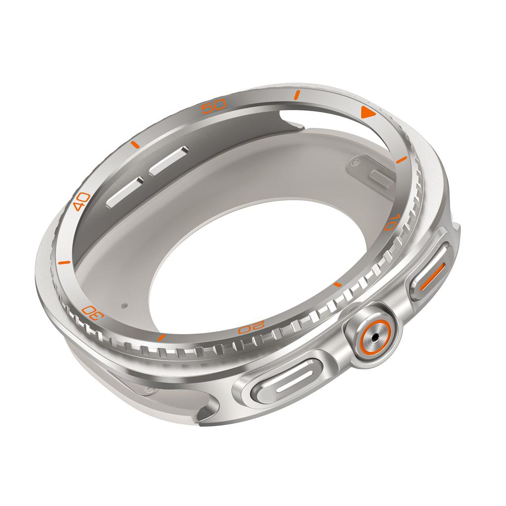 Accessori Custodia in Metallo per Samsung Galaxy Watch 8 40mm 44mm Copertura Protettiva Per Galaxy Watch 8 Aggiornamento a 8 Classic Telaio Rigido