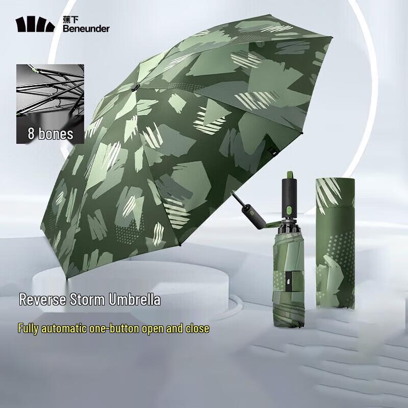 Beneunder Automatic Reverse Folding Umbrella