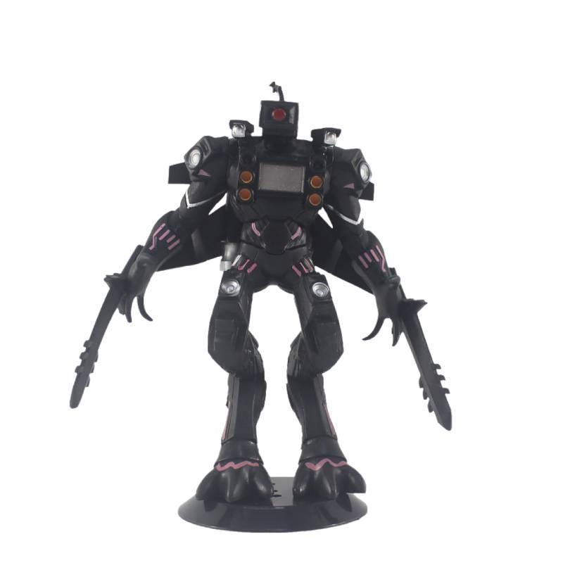 Body Skibidi Three Wars Figurine Film Model Science Fiction Statue Toy Gifts