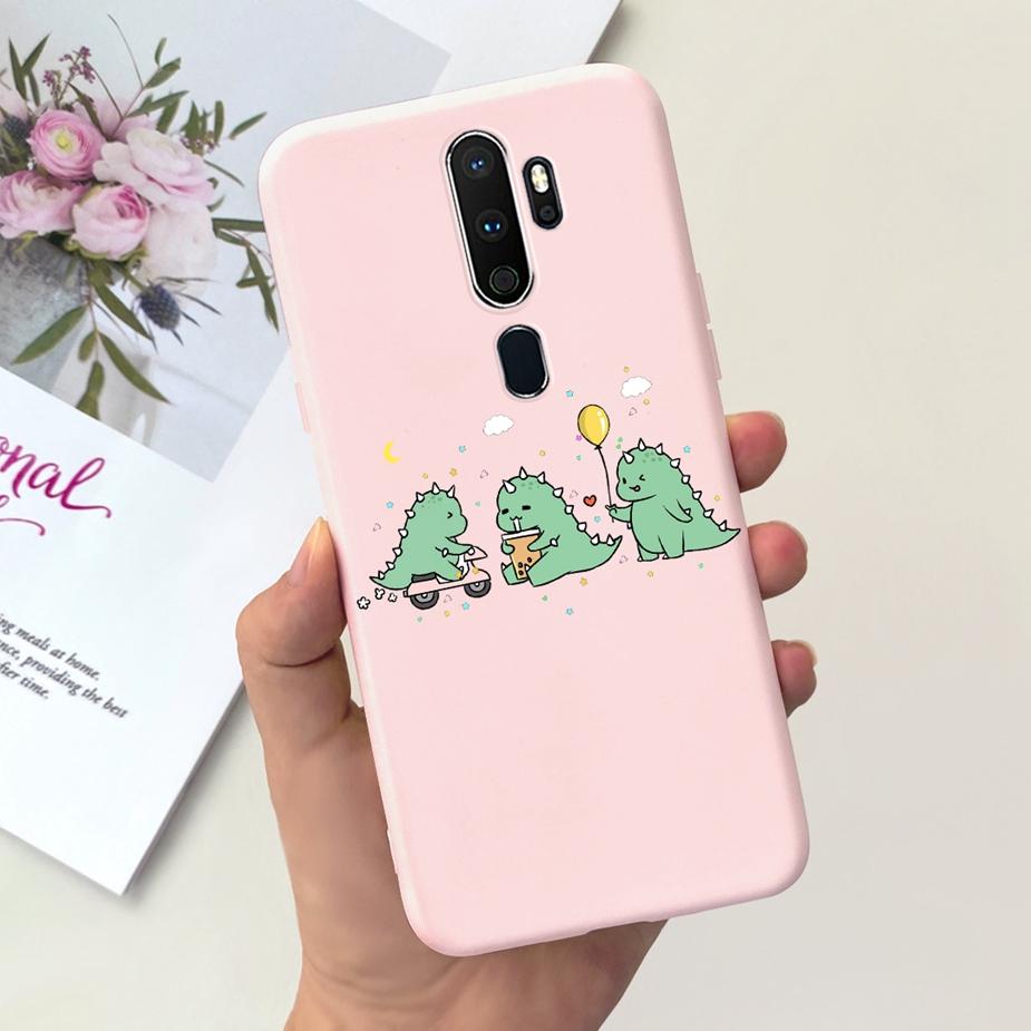 For Oppo A9 2020 Case Oppo A5 2020 Cute Fashion Cartoon Cover Soft TPU Phone Case For Oppo A11X OppoA5 OppoA9 2020 Fundas Bumper
