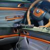 07-14 Skoda Octavia Center Console Gear Decoration Sticker
