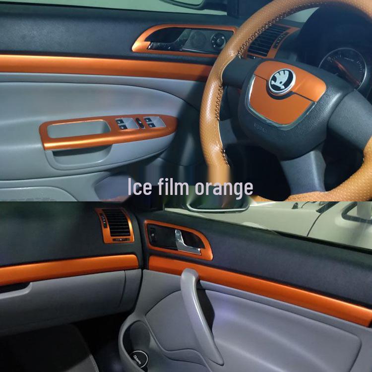 07-14 Skoda Octavia Center Console Gear Decoration Sticker