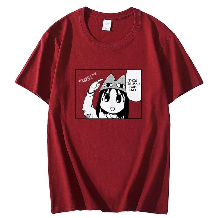 

Hot Anime T Shirt THIS IS DAD HAT Chiyo Chan Men/women Funny 2024 Summer T-shirt Unisex Vintage Print Oversize Tops Cotton Tees 4XL