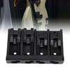 Black/Silver/Golden 4 String Bass Bridge Adjustable Electric Bass Replacement Part Electric Bass
