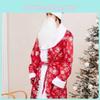 Christmas Santa Outfit With Hat Beard And Gloves Bag For Holiday Festivals And Party Performances