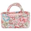 Quilted Laundry Basket with Easy Carry Handles Fabric Storage Basket Quilted Storage Basket for Home Picnic Shopping Travel