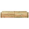 Raised Garden Bed Pressure Treated Pine Wood 197 X 100 X 40 Cm