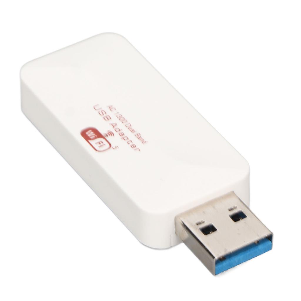 USB WiFi Adapter USB3.0 Dual Band 1300Mbp High Speed MU MIMO Soft AP Mode Wireless WiFi Adapter for PC Desktop Laptop