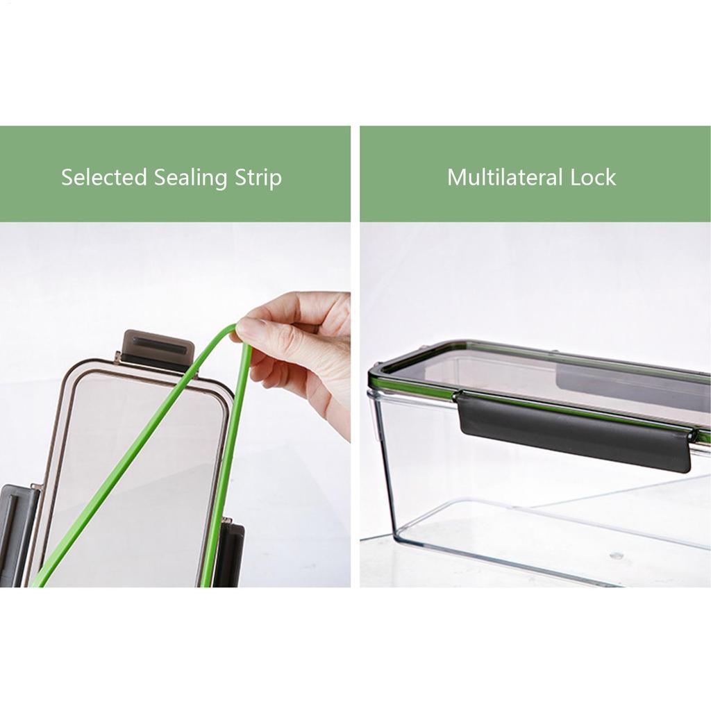 Pasta Storage Box Noodle Spaghetti Container Household Cereal Preservation Storage Box With Cover Moisture-Proof Food Container