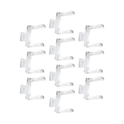 10 Pieces Pci-E Riser Card Retainer, Computer Components Screw Free PCIe Fixing Buckle, To
