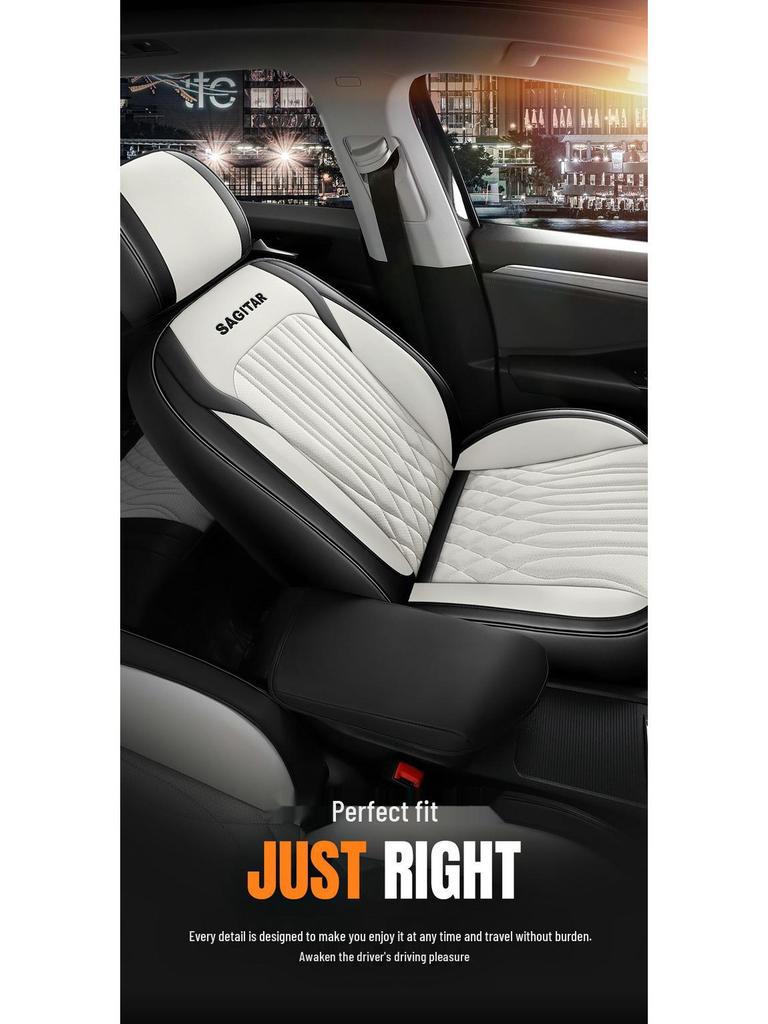 Universal Full Wrap Four Seasons Car Seat Cover for New Sagitar – Five-Seat Cushion