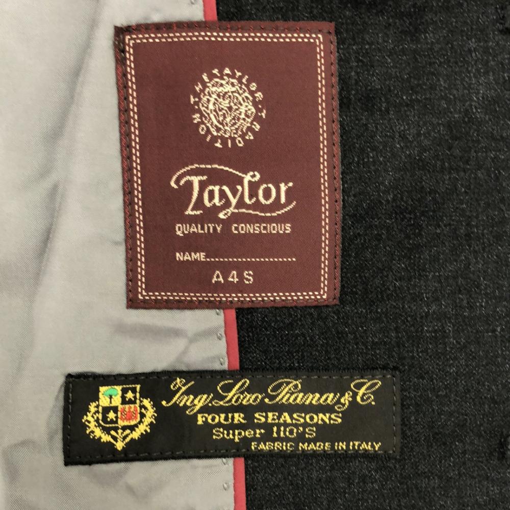 Loro Piana made in Italy 100% wool suit Setup A4S Charcoal gray Men's Used