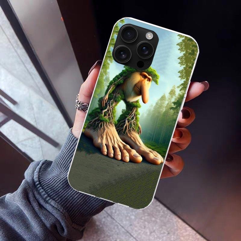Italian Brainrot Animals Phone Case For iPhone 17 Air 16 15 Pro Max 14 Plus 13 Mini 12 11 Cover 7 8 SE Silicone Shell Print Fund