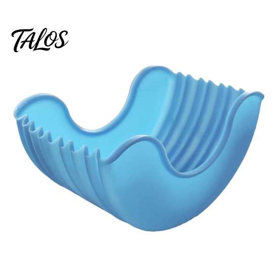 Hamburger Holder Retractable Holder, Hot Dog Fixed Box, Sandwich Burger Clip Portable Food Tray for Travel Rack, Washable Silicone French Fry