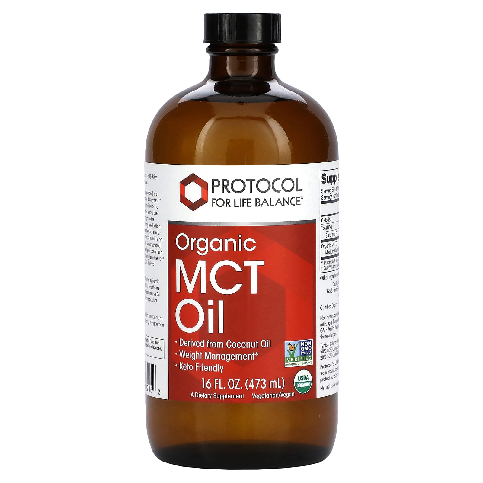 

Organic Mct Oil, 14G, 473Ml(16Fl Oz)