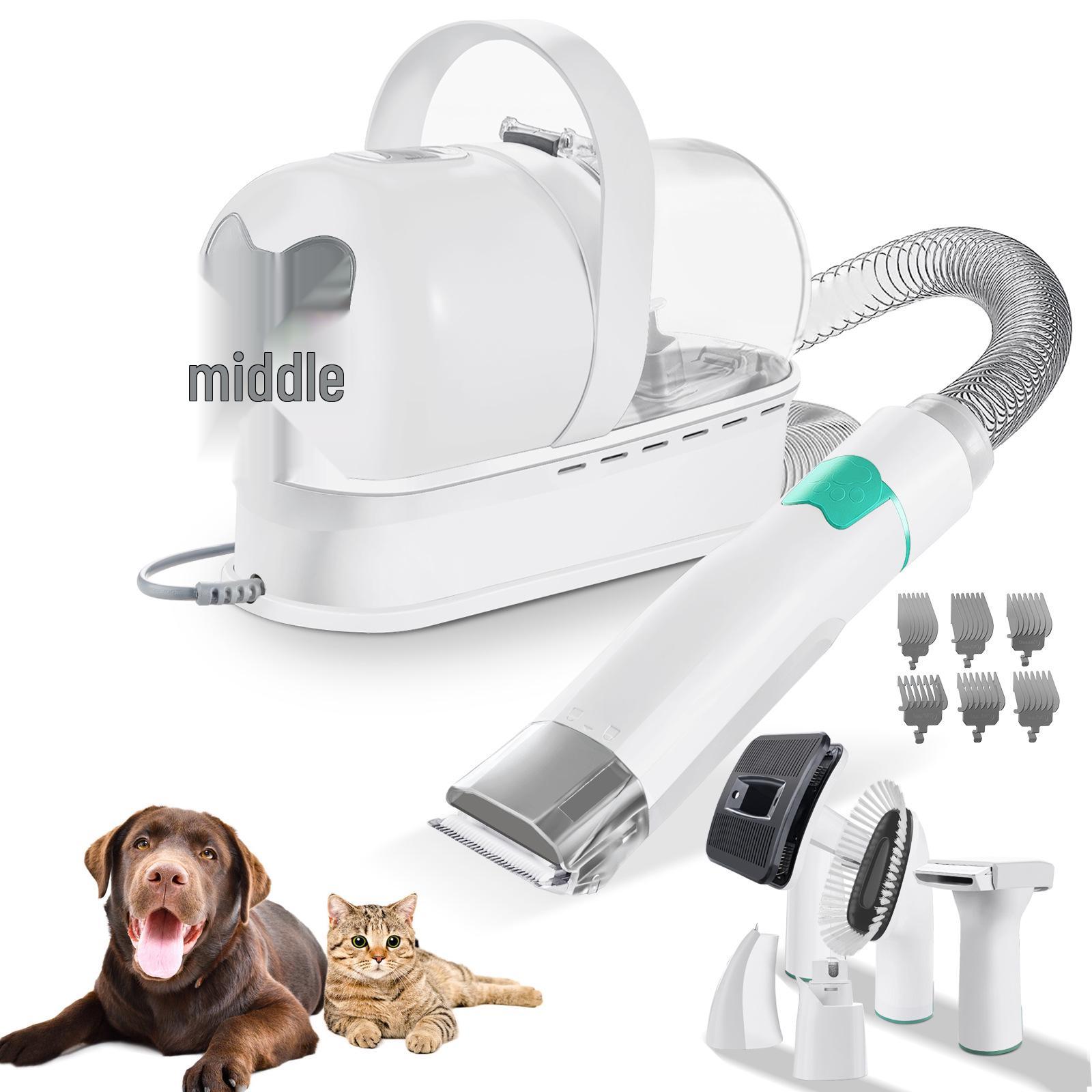 

Многофункциональный набор инструментов для ухода за домашними животными 7-в-1: Пылесосить, стричь и укладывать для собак и кошек Australian Standard