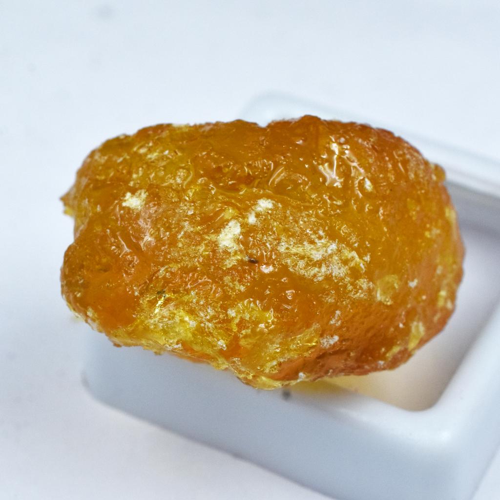 Natural Orange 180 Ct Amber Gemstone Rough Uncut CERTIFIED Raw Loose Gemstone