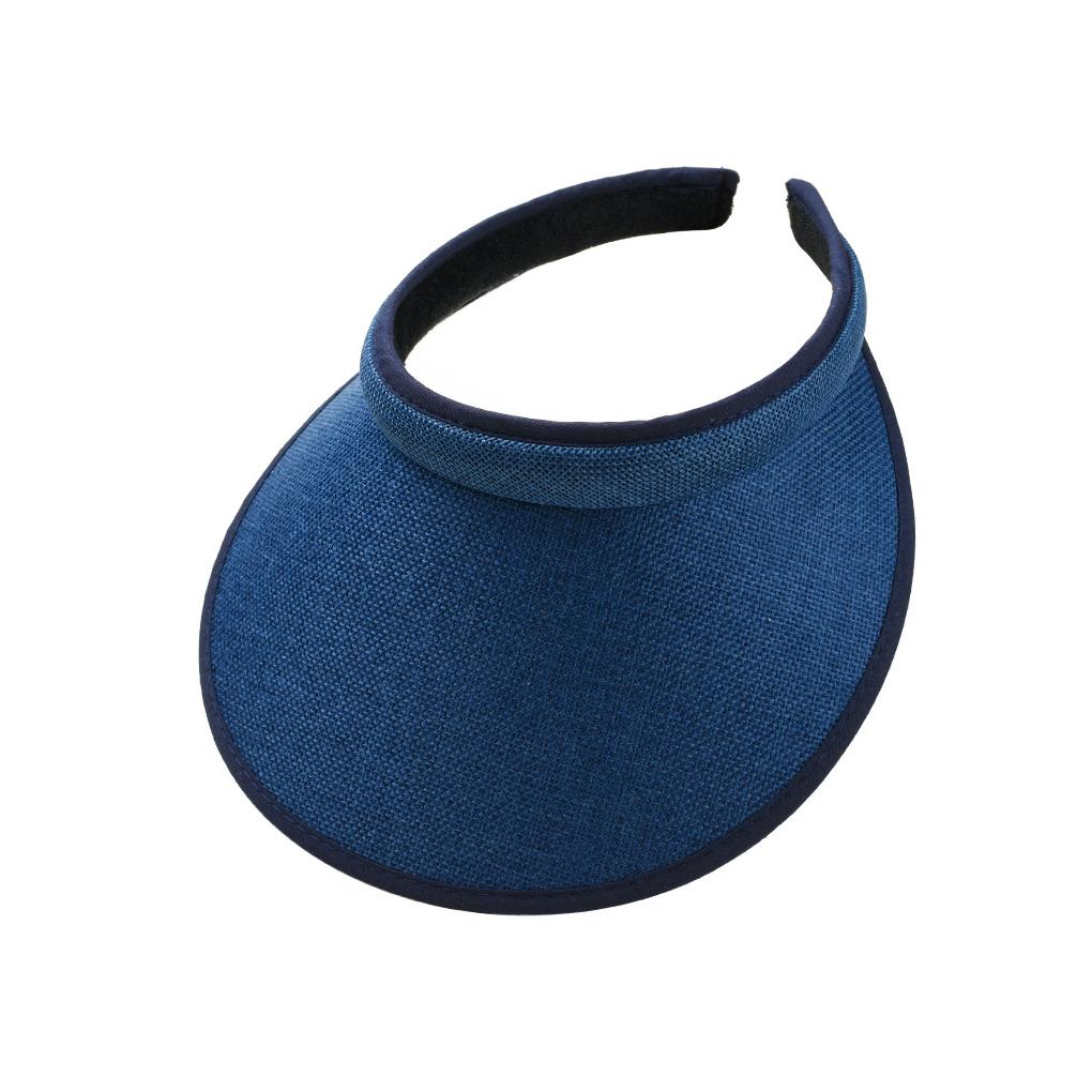 

Солнечные шляпы Защита Кепки на клипсах Льняной козырек Регулируемые Большие поля Пустая макушка Однотонные Спортивные Подарок Путешествие Поездка Пляж