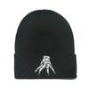 Cold Hat Wednesday Addams Men's and Women's Knitted Hat Pullover Warm Hat Hip Hop Autumn and Winter Wool Hat Cartoon