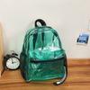 Schultasche wasserdicht transparent Gelee Rucksack Damen 1011 neuer Campus große Kapazität Schüler Schultasche personalisiert vielseitiger Rucksack
