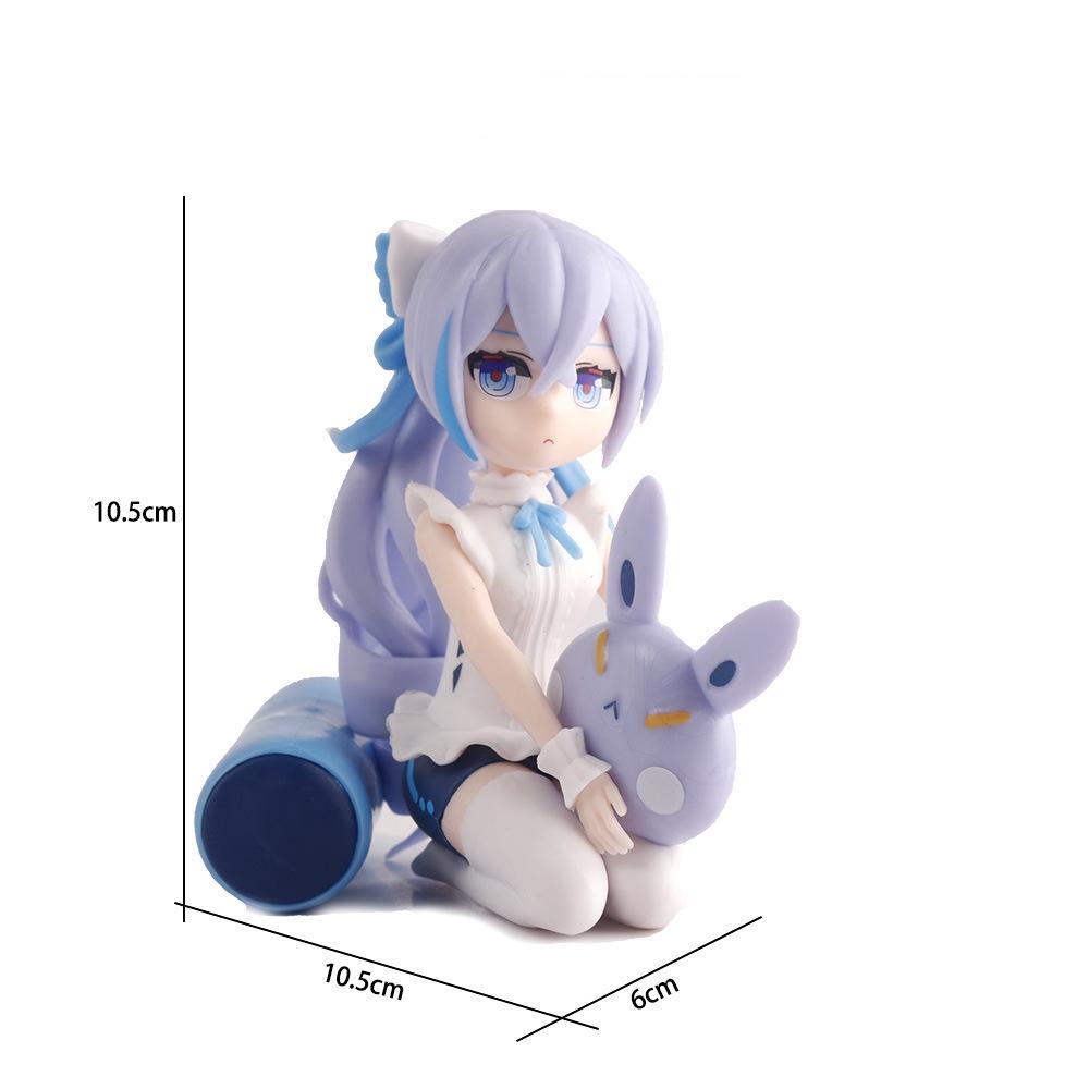 Фигурка Аниме Honkai Impact 3 Фигурка Действия Элизия Броня Зайчик Кавайная Игровая Периферия Коллекция Фигурок Декорация Подарок
