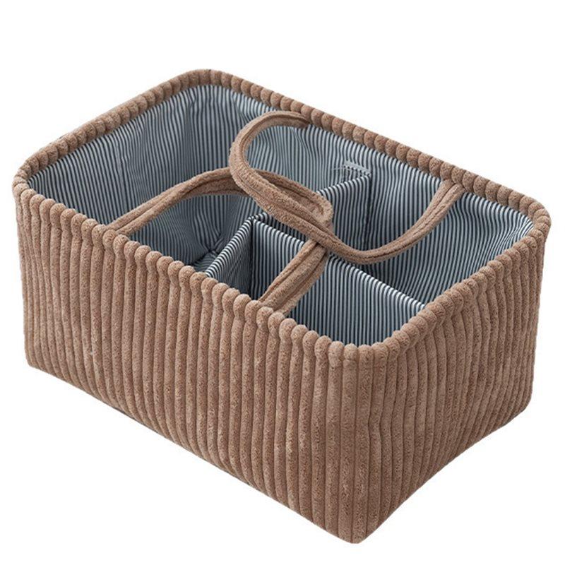 ABKY-Сумка Корзина для хранения Корзина Влажная сумка для хранения подгузников Сетчатая ткань для хранения Большая вместимость Сумка для подгузников