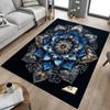 1PC Floral Mandala Extra Large Non Slip Floor Carpet, Office, Family, Bedroom Large Area Rug Indoor Rugs, Vibrant Colors