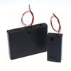 1/3Pcs Aa Battery Holder Storage Case Box With Switch And Cover For Aa Batteries Standard Container 1 2 3 4 6 8 Slots