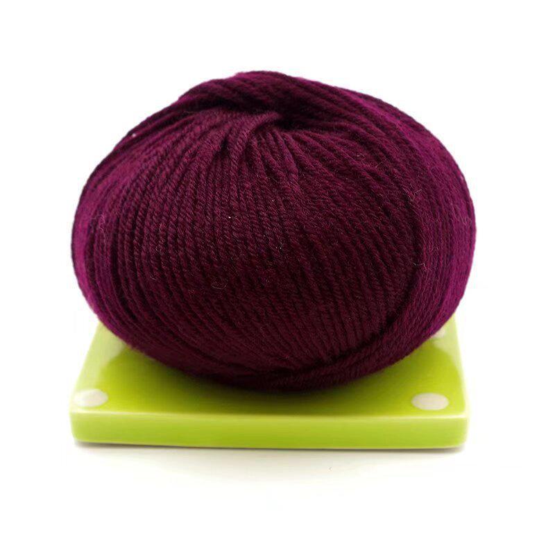 Acrylic Yarn Ball for Knitting Sweaters, Hooks, Shoes, Slippers, Hand-Woven Projects.
