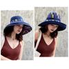 Travel Out Door Summer Retro Sun Protection National Wide Brim Beach Sun Hat Womens Sun Hat