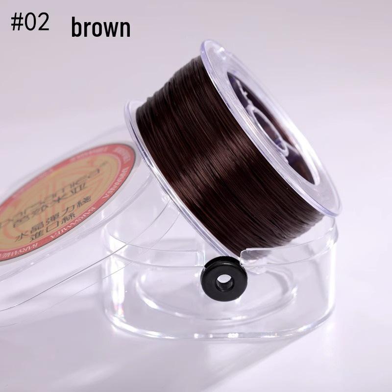 Imported Japanese Elastic Bracelet Cord - Durable Rubber Beading Line for Crystal Wenwan Beads