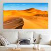 Paesaggio Deserto Montagna Dune di Sabbia Pittura su Tela Poster e Stampe Arte da Parete Immagini per Soggiorno Decorazione Casa Senza Cornice