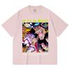 230 Gsm 100% Cotton One Piece V51 Luffy Blackbeard Print Unisex Heavy Cotton T Shirt