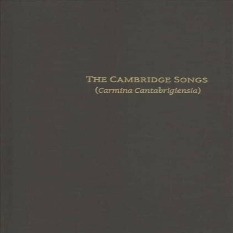 The Cambridge Songs Carmina Cantabrigiensia Hardback Book 9780674258464
