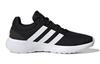 Adidas Neo Lite Racer Cln 2.0 K Cushioning Low top Kids Lifestyle Shoes Black White Kids' GZ7739
