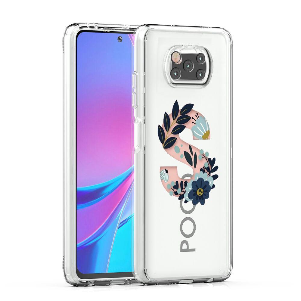 

Fashion Letter Flowers Art Phone Case For Xiaomi Mi 12T 10 12 Lite 11 Ultra 11X 11T Pro Poco X4 X3 NFC F3 F4 M3 M4 Clear Cover Mi 11X Pro