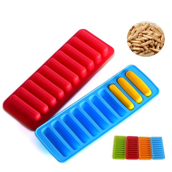 Silikonová forma na čokoládu, tácek na led, objem 20 ml, snadné uvolnění s otvorem pro zavěšení, domácí pastelka