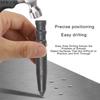 Positioning Punch Tool Center Hole Punch Ideal for Crafting Furniture Making and Metalworking Applications