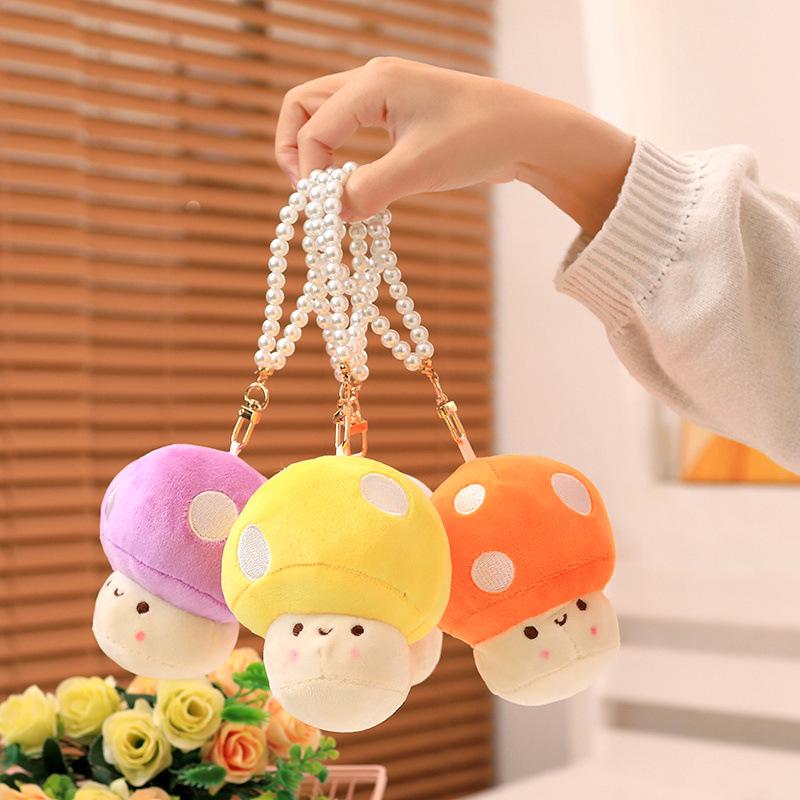 Mushroom Plush Toy – Cartoon Style Large Doll