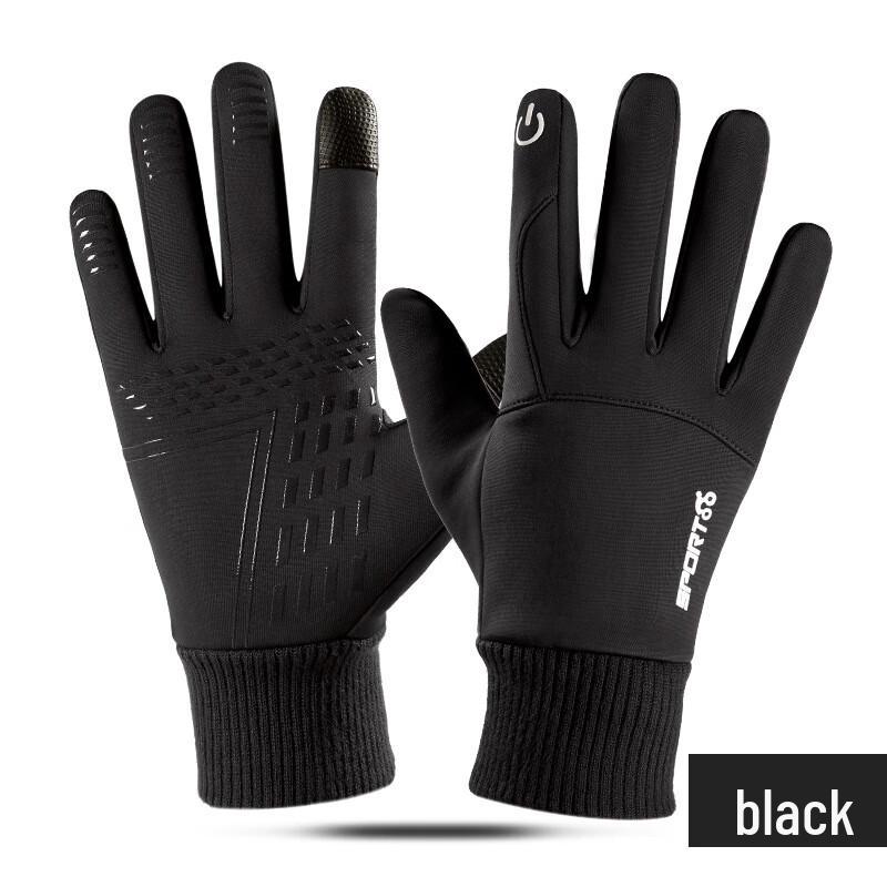 Lishi Men s Winter Waterproof Touchscreen Cycling Gloves L