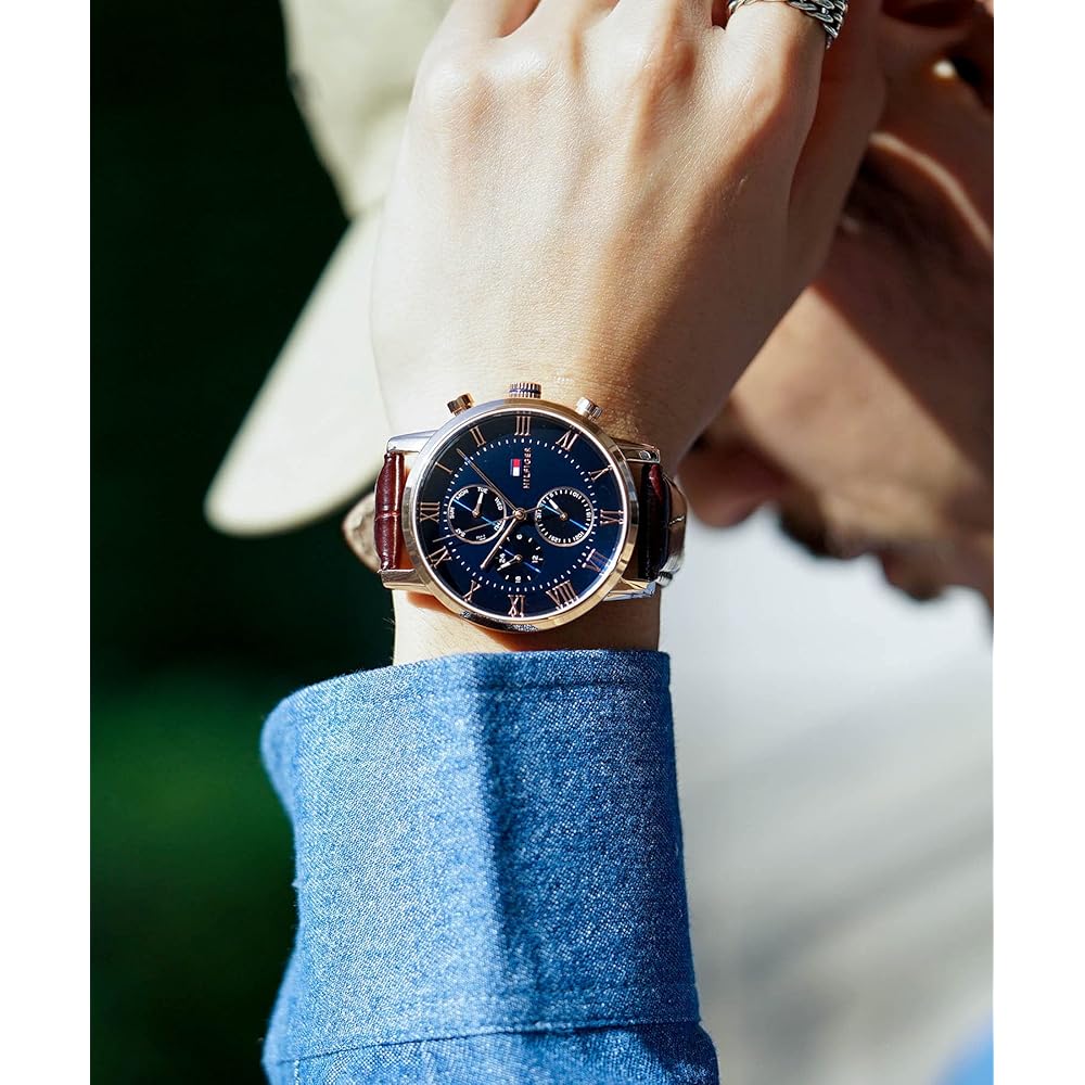Tommy Hilfiger Men's Brown Watch 1791399 [Parallel Import]