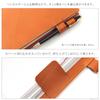A5 size notebook genuine Tochigi made in Japan cover, leather, leather, [HBNC-047C] (orange)
