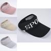 Womens Summer Sun Hat With Letter Embroidery And Uv Protection For Outdoor Wear